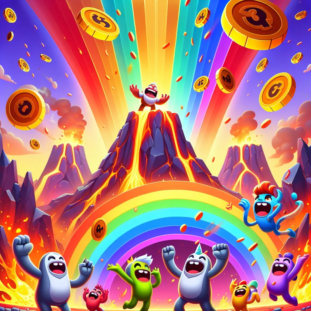 3 Coin Volcanoes