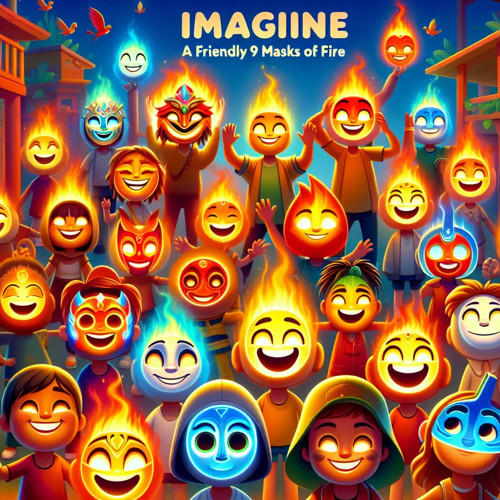 9 Masks Of Fire